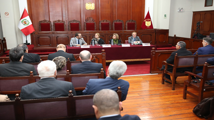 En el marco de una ceremonia se inauguró el XXIX Encuentro de Tribunales, Cortes y Salas Constitucionales de América Latina del cual es anfitrión el TC de Perú