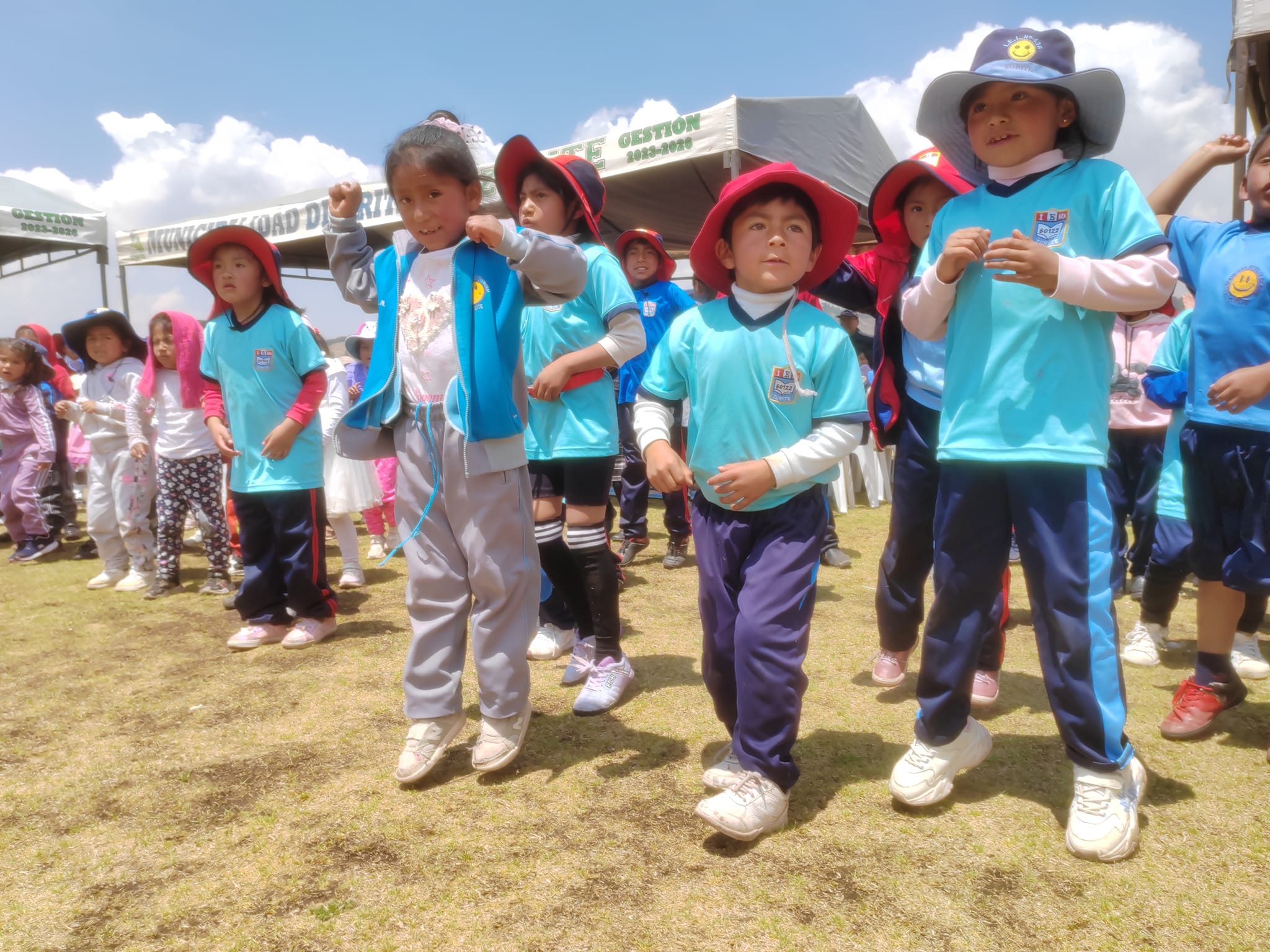 Niños formados