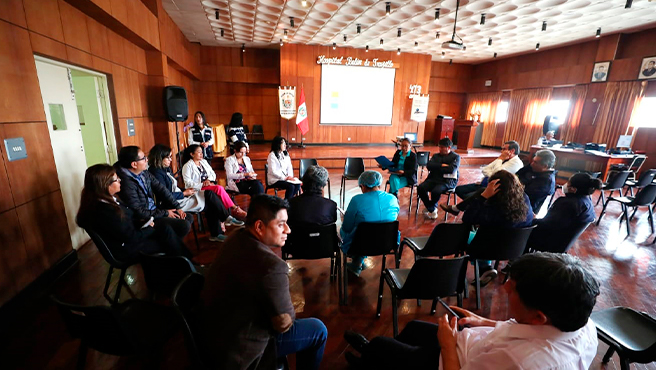 La Libertad: Pronis organizó taller de involucrados para el proyecto del Hospital Belén