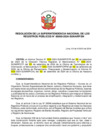 Vista preliminar de documento Proyecto de resolución que modifica el "Reglamento de Inscripciones de los Registros de Buques, de Embarcaciones Pesqueras y de Naves"