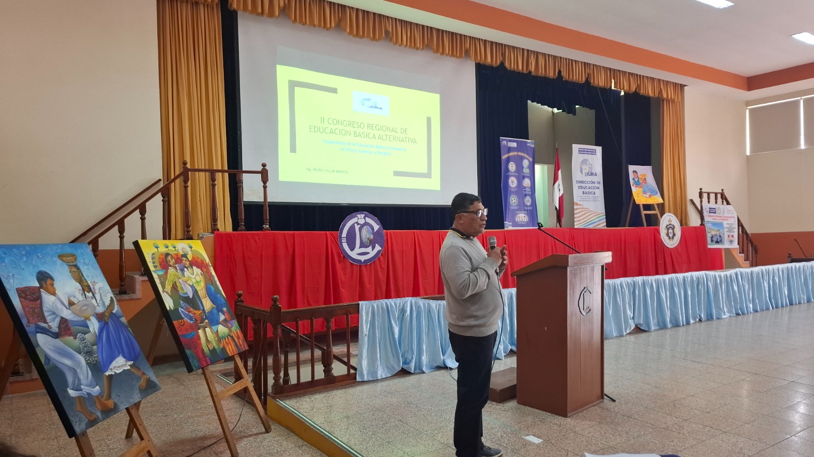 Más de 200 personas congrega II Congreso Regional de Educación Básica Alternativa, organizado por el GORE