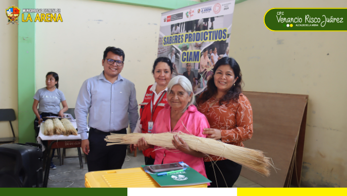Entrega de materiales