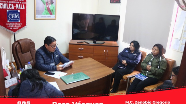 Director Ejecutivo de la RIS Chilca Mala lidera importante reunión