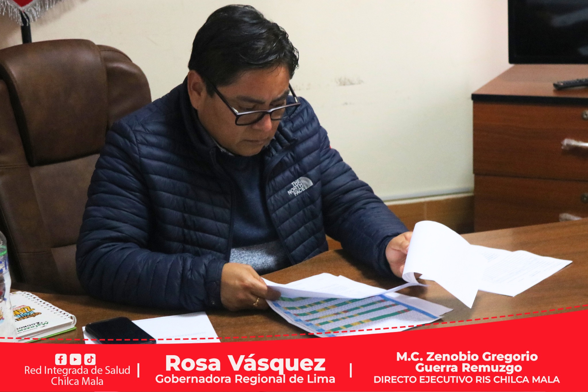 Director Ejecutivo de la RIS Chilca Mala lidera importante reunión
