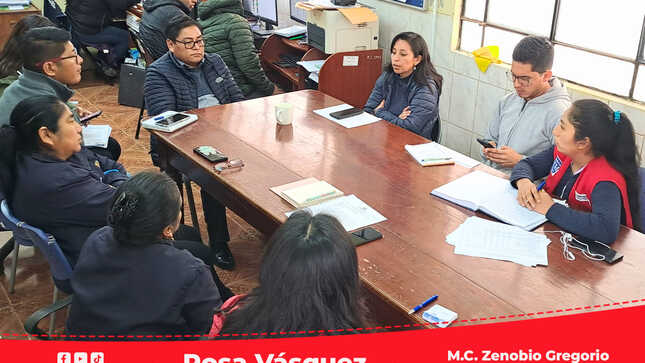 Equipo técnico de metaxenica de la RIS Chilca Mala sostiene importante reunión 