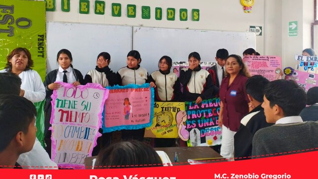 RIS Chilca Mala realiza actividades por la Semana de la Prevención del Embarazo en Adolescentes
