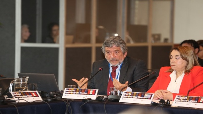Magistrado del TC Manuel Monteagudo fue panelista en XXIX Encuentro de Tribunales, Cortes y Salas Constitucionales de América Latina