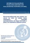 Vista preliminar de documento ETS-EMC 18-2024_Nivolumab-Ipilimumab para adultos con cáncer de riñón de células claras metastásico, no resecable quirúrgicamente, de riesgo intermedio o pobre
