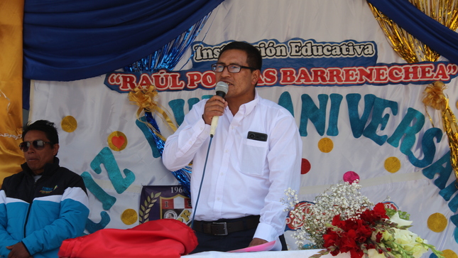  Hoy, 27 de setiembre de 2024, celebramos los 58 años de dedicación y excelencia educativa. Con la participación de nuestro Sr.  Alcalde Rolando M. Romero Campos y Plana de Regidores, quien tuvo el honor de realizar la develación de una placa conmemorativa que marca un hito en esta institución: ¡el acceso a una plataforma de inteligencias artificiales para estudiantes y docentes! Esta herramienta innovadora enriquecerá el aprendizaje y abrirá nuevas oportunidades para todos.