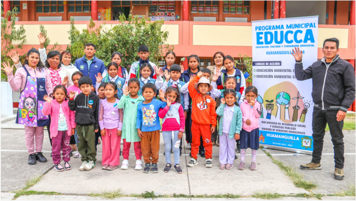 Juramentación a Promotores Ambientales en la Comunidad de La Vega.