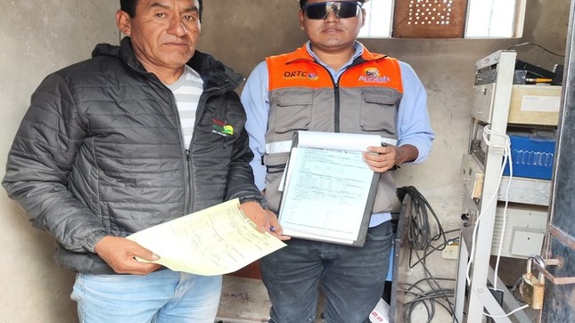 DRTC lleva señal de televisión nacional a localidades de la Provincia de Sihuas