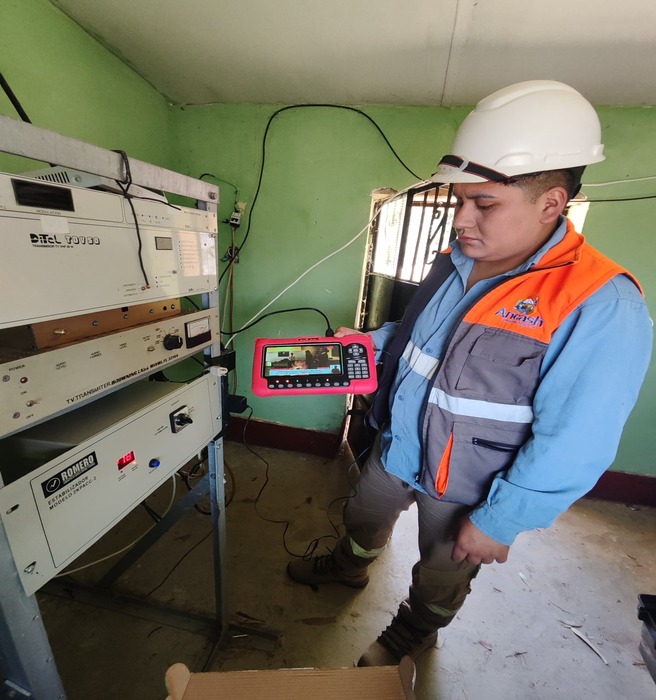 DRTC lleva señal de televisión nacional a localidades de la Provincia de Sihuas