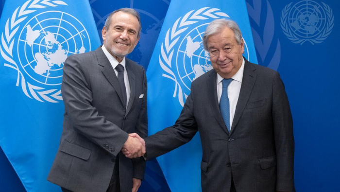 Ministro Schialer sostuvo reuniones con secretario general de la ONU y el canciller chino