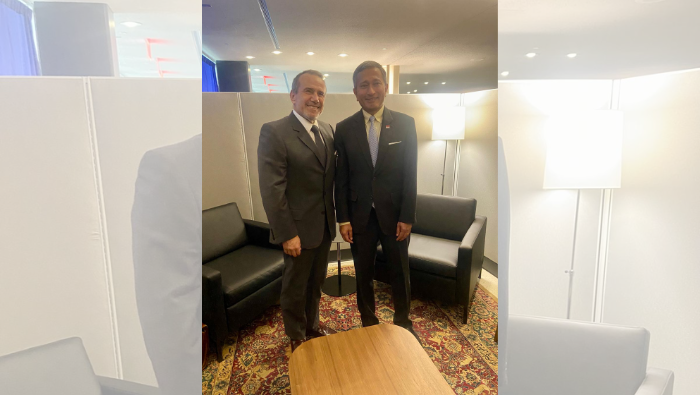 Ministro Schialer sostuvo reuniones con secretario general de la ONU y el canciller chino