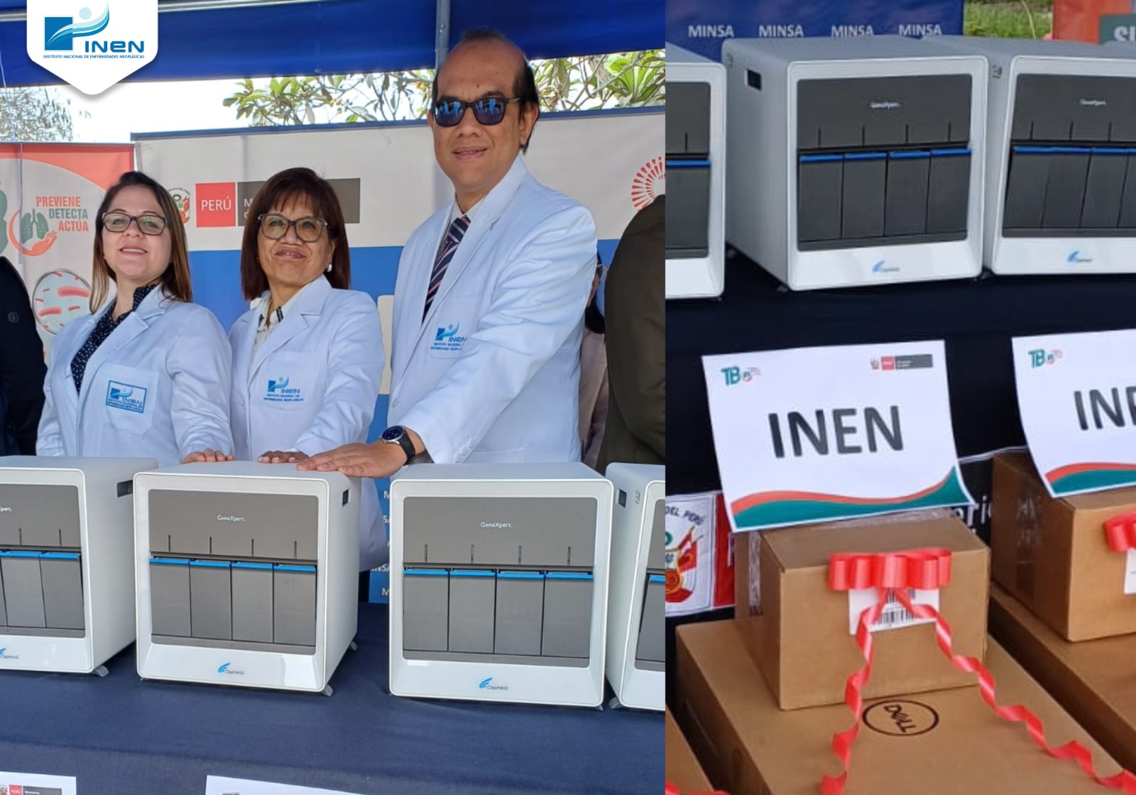 INEN recibe equipo molecular de última tecnología para reducir casos de tuberculosis