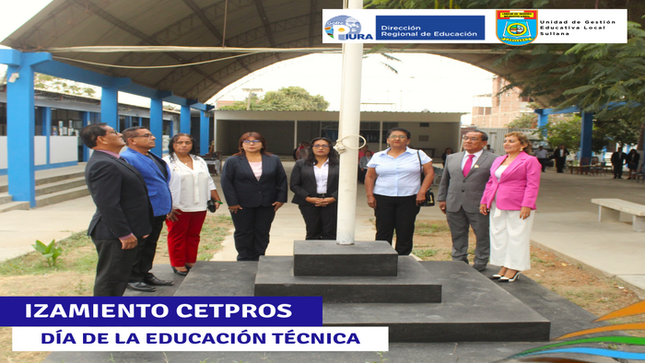 Ceremonia de Izamiento