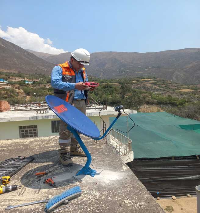 Más localidades cuentan con señal de televisión nacional gracias a trabajos de la DRTC