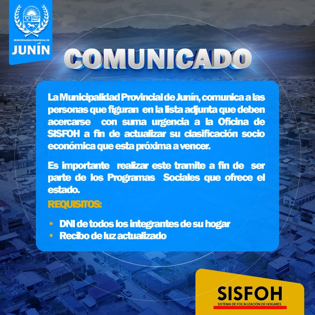 Comunicado