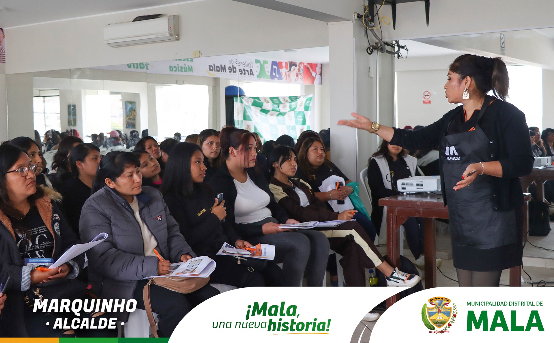 Se Llevó con Éxito el Taller Brindado por el Instituto Montalvo