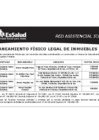 Vista preliminar de documento Saneamiento Físico Legal de Inmuebles – Red Asistencial Ica.