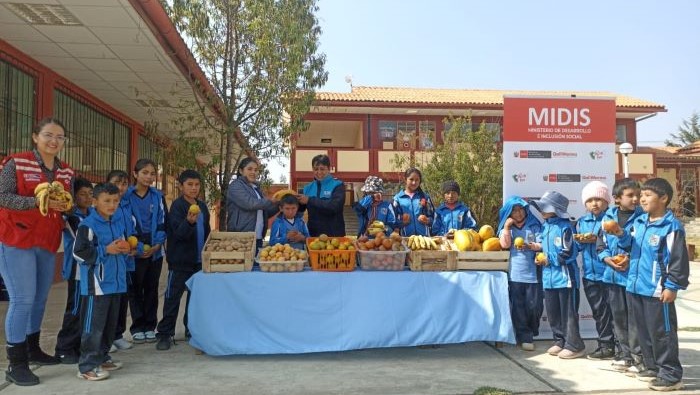 Municipalidades distritales de Chaglla, Cayna, Chavín de Pariarca y Huacar (Huánuco), se suman a la entrega de productos frescos para complementar los desayunos y almuerzos escolares de Qali Warma