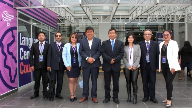 Directores de IREN Centro y Universidad Continental.