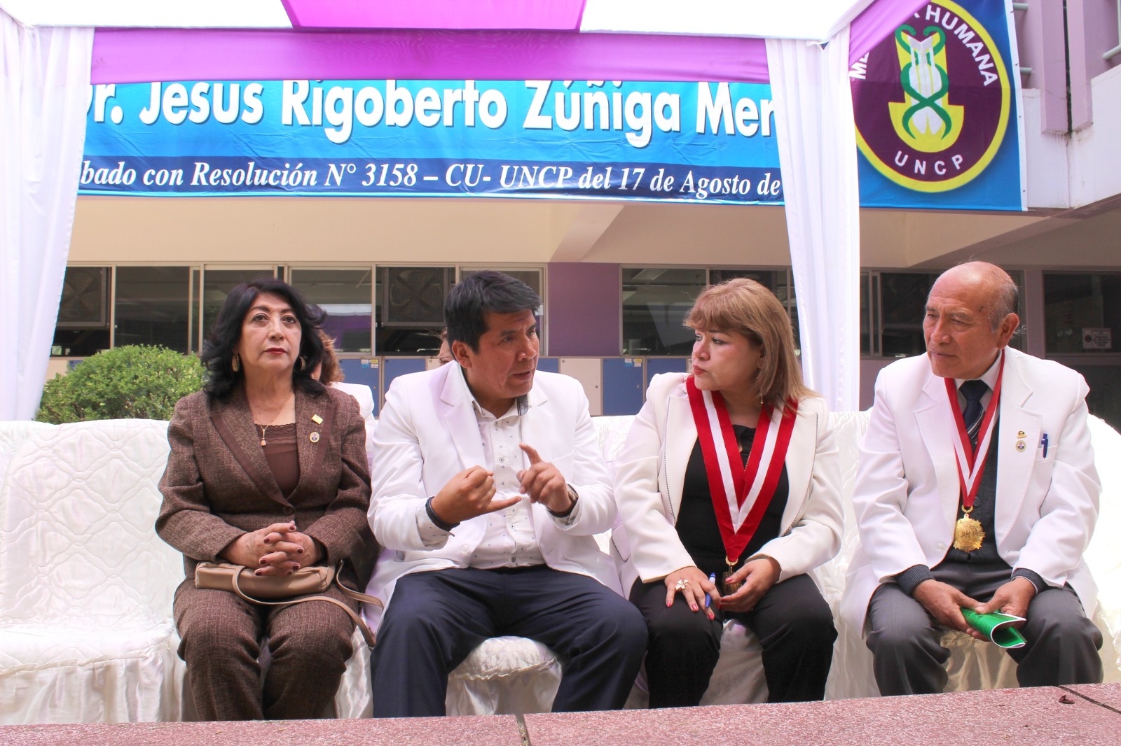 Coordinaciones entre personal del IREN Centro y de la UNCP.