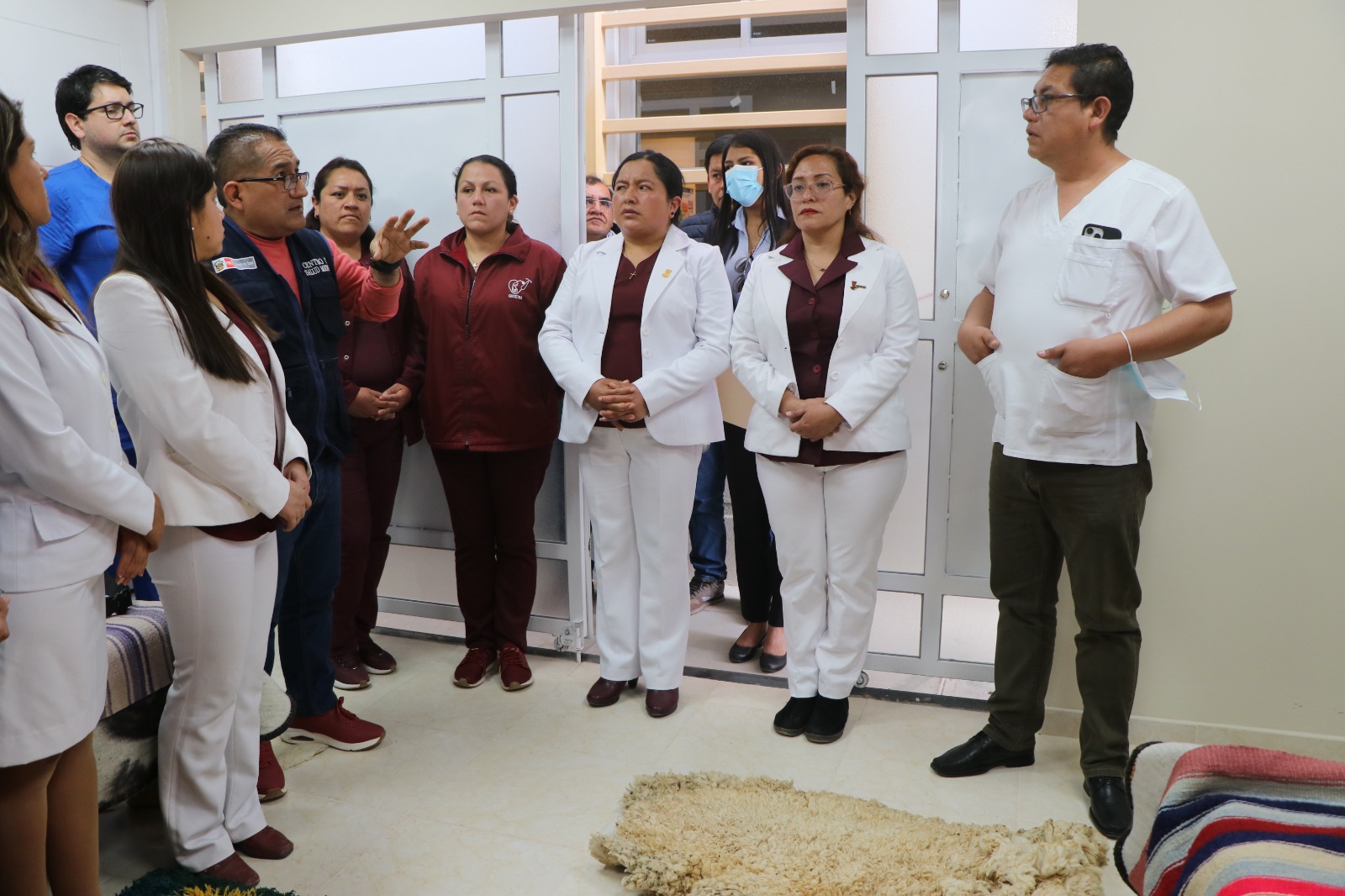 Gore inauguró módulo de alojamiento temporal para gestantes en hospital César Vallejo