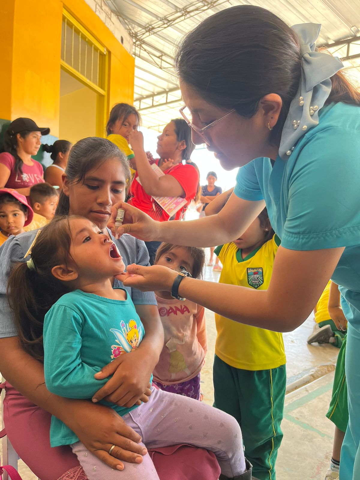 Salud y educación unen esfuerzos por vacunación contra la polio y sarampión