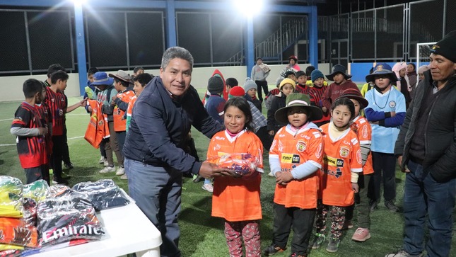 Se dio por Clausurado Campeonato "Forjando Campeones" Futsal de menores en la canchita sintética el Tajamal.