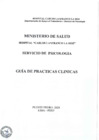 Vista preliminar de documento GUIA DE PRACTICAS CLINICAS EN EL SERVICIO DE PSICOLOGIA-PARTE 1