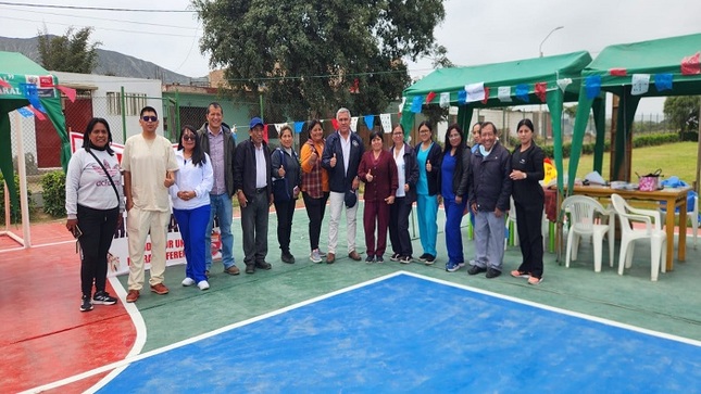 Alcalde Fernando Cárdenas participo de la Caravana Municipal en la Asociación de vivienda "Virgen de las Mercedes"