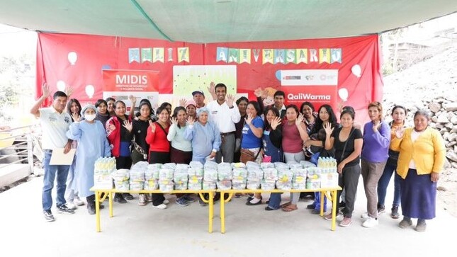 Qali Warma trabaja para dar un servicio a los niños y niñas que les permita aprovechar de la mejor manera el aprendizaje.