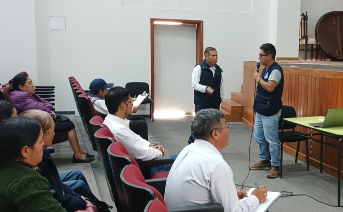 Exitosa capacitación sobre higiene y manipulación de insumos en Cajabamba