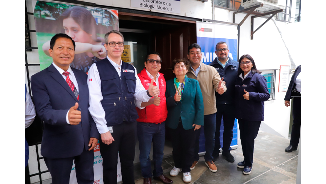 Alcalde Richard Soria participò en un importante avance para la slaud de El Agustino