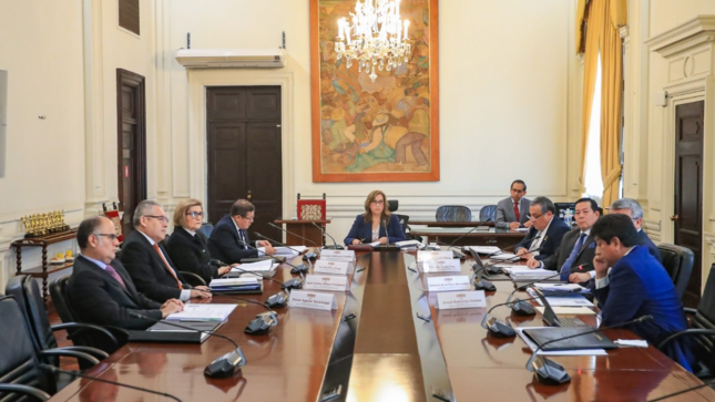 Presidenta del TC Luz Pacheco participó en sesión del Consejo para la Reforma del Sistema de Justicia