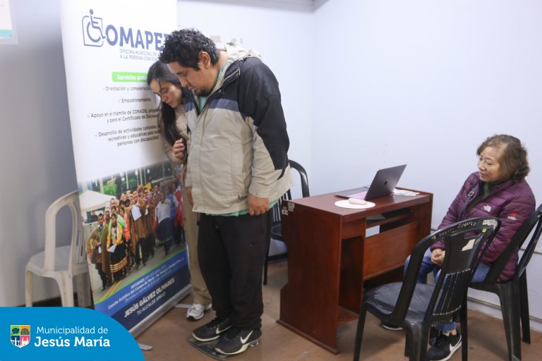 Nuestros beneficiarios de la Oficina Municipal de Atención a las Personas con Discapacidad (OMAPED) de Jesús María, recibieron una evaluación y orientación nutricional para una correcta alimentación. 
Seguimos avanzando hacia una comunidad inclusiva, con servicios que mejoran la calidad de vida de todos