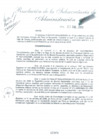 Vista preliminar de documento Resolución de la Subsecretaría de Administración N° 0064-2009-RE