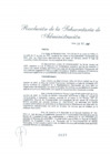 Vista preliminar de documento Resolución de la Subsecretaría de Administración N° 0520-2007-RE