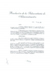 Vista preliminar de documento Resolución de la Subsecretaría de Administración N° 0259-2007-RE