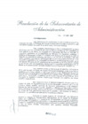 Vista preliminar de documento Resolución de la Subsecretaría de Administración N° 0146-2007-RE