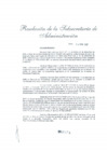 Vista preliminar de documento Resolución de la Subsecretaría de Administración N° 0179-2007-RE