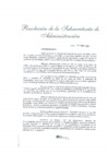 Vista preliminar de documento Resolución de la Subsecretaría de Administración N° 0166-2007-RE