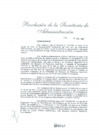 Vista preliminar de documento Resolución de la Subsecretaría de Administración N° 0087-2007-RE