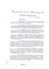 Vista preliminar de documento Resolución de la Subsecretaría de Administración N° 0090-2007-RE