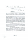 Vista preliminar de documento Resolución de la Subsecretaría de Administración N° 0088-2007-RE