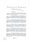 Vista preliminar de documento Resolución de la Subsecretaría de Administración N° 0073-2007-RE