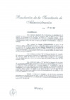 Vista preliminar de documento Resolución de la Subsecretaría de Administración N° 0074-2007-RE