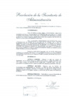 Vista preliminar de documento Resolución de la Subsecretaría de Administración N° 0206-2005-RE