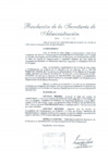 Vista preliminar de documento Resolución de la Subsecretaría de Administración N° 0078-2005-RE